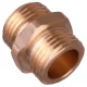 1/2" M - 1/2" M Menet Adapter Sárgarézből Automata Dobok és Tömlők Számára