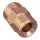 Sárgaréz közcsavar 3/8" KM - 3/8" KM, magasnyomású adapter