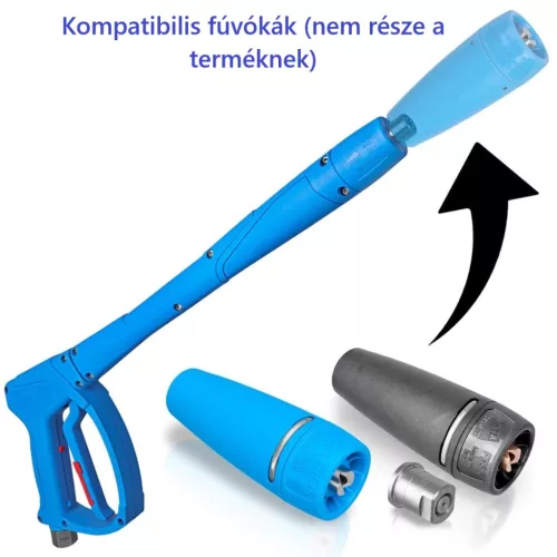 MTM Hydro SGS35 Hosszított Forgócsatlakozós Habosító Pisztoly (280 bar, 45 l/perc, 3/8" - M18)