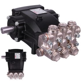   Eredeti HAWK NMT 1220 SCWL lassú fordulatú ipari szivattyú nikkelezett fejjel (200 bar, 12,5 l/perc, Balos, 1000 RPM, 24 mm)