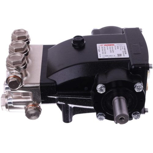 Eredeti HAWK NMT 1520 CWR ipari szivattyú nikkelezett fejjel (200 bar, 15 l/perc, Jobbos, 1450 RPM, 24 mm)