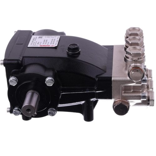 Eredeti HAWK NMT 1520 SCWL lassú fordulatú ipari szivattyú nikkelezett fejjel (200 bar, 15 l/perc, Balos, 1000 RPM, 24 mm)