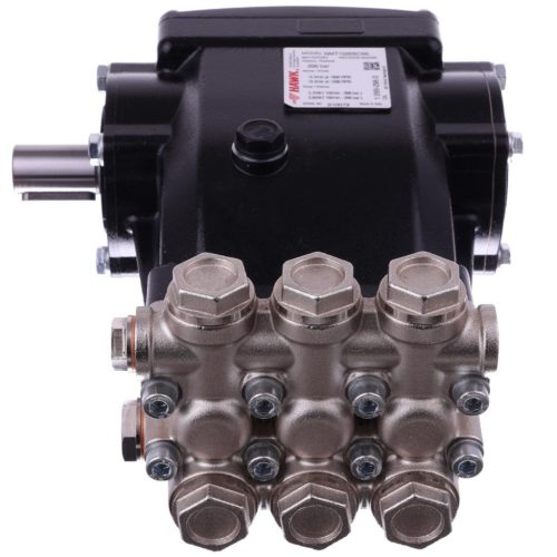 Eredeti HAWK NMT 1520 SCWL lassú fordulatú ipari szivattyú nikkelezett fejjel (200 bar, 15 l/perc, Balos, 1000 RPM, 24 mm)