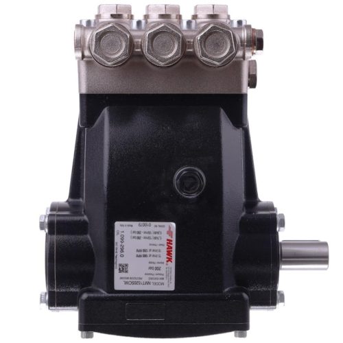 Eredeti HAWK NMT 1520 SCWL lassú fordulatú ipari szivattyú nikkelezett fejjel (200 bar, 15 l/perc, Balos, 1000 RPM, 24 mm)