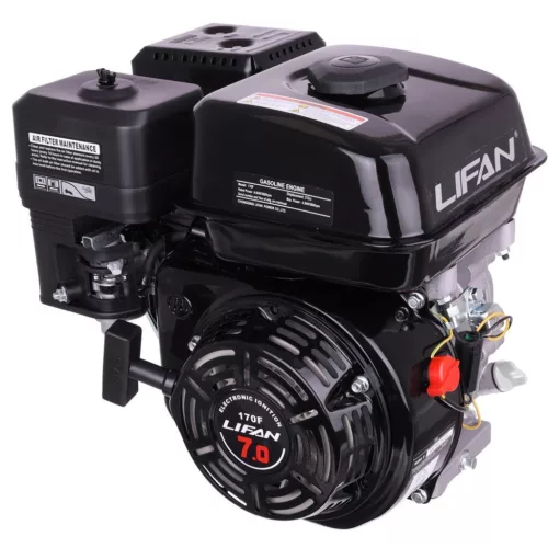Lifan 170F benzinmotor 7 LE (3/4" / Ø 19 mm tengely, négyütemű, kézi indítás) - Honda GX200 helyettesítő