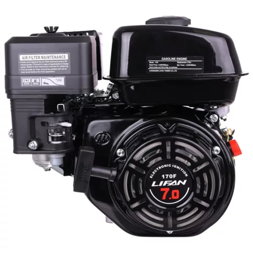 Lifan 170F benzinmotor 7 LE (3/4" / Ø 19 mm tengely, négyütemű, kézi indítás) - Honda GX200 helyettesítő