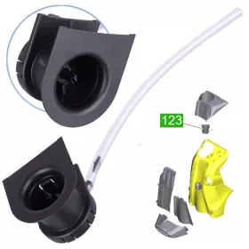  Eredeti Kärcher vegyszertartály csatlakozó / dokkolóállomás (Plug 'n' Clean) K3, K4, K5 mosókhoz (9.002-423.0)