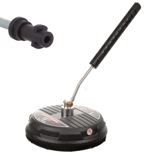 T-RACER 15" Professzionális Tisztítókefe Karcher K2-K7 Sorozathoz, Kalamitkás, Bajonett Csatlakozással, 160 Bar, 650 l/h