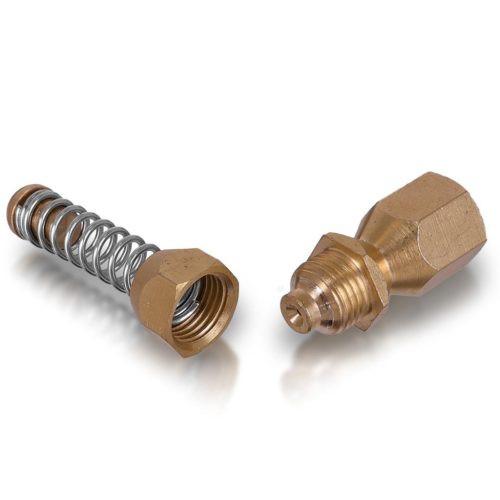 Rugós csatornatisztító fúvóka (Kret típus, 3+1 lyuk, 1/8" menet, 040)