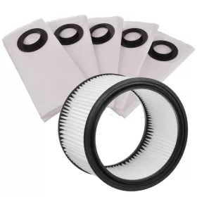   Szűrő és Szintetikus Porzsák Készlet a MAKITA 447, 447L, 447M, 447MX Számára - P-70225