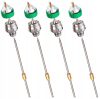 Festőpisztoly készlet 4 db HVLP fúvókával 1.4, 1.7, 2.0, 2.5 mm+ tartály 600ml TC Technic H-601K