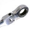 7 db-os csuklós racsnis csillag-villáskulcs készlet  8-19 mm TC Technic E1612