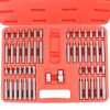 54 db-os TORX BIT készlet műanyag kofferben TC Technic LT-A1121-3