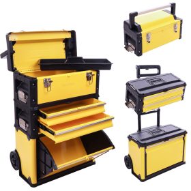   Szerszámosláda, műhelykocsi amely 3 különálló szegmensre osztható TC Technic