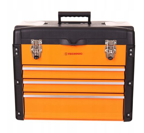 Szerszámosláda 3 fém fiókokkal TC Technic