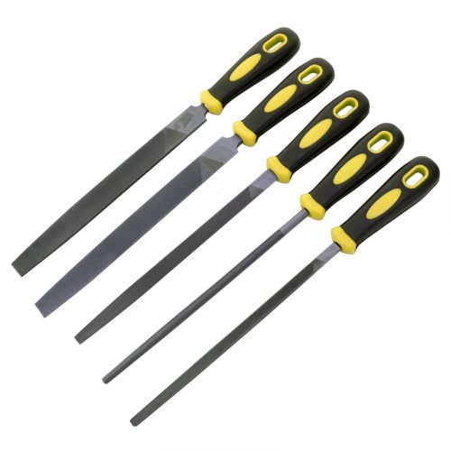 Lakatos reszelők fémhez 5 db-os készlet. 200 mm TC TechnicJC1545