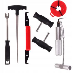   Üveg eltávolító készlet drótvágóval TC Technic SK2617 (szélvédő kiszerelő készlet)