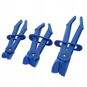  Hajlított fogó készlet gumi víz- és olajtömlők elszorításához reteszelővel (3 darabos) TC Technic SK1815B