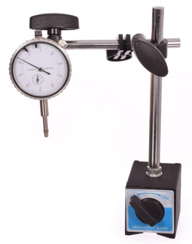 Számlapjelző mágneses tartó álvánnyal műanyag kofferben (0-10mm) TC Technic SK1938S