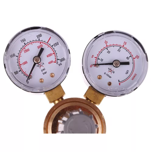 CO2 és Argon mini nyomáscsökkentő - reduktor 2 manométerrel TC Technic ZR-184
