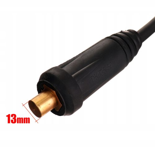 Tömeghegesztő kábel 200A 3m ŁW/ŁP 50