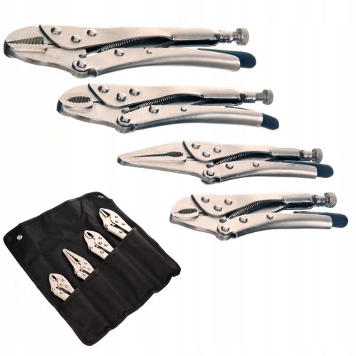 Morse zárfogó készlet szövet tokban (4 darabos) TC Technic JC1032