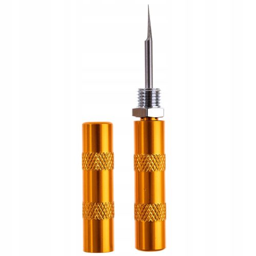 Airbrush tisztító tartály kefékkel, drótokkal és tűvel