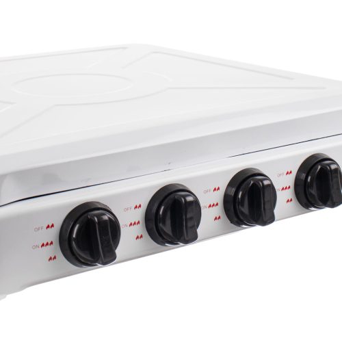 Hordozható turisztikai gáztűzhely 4 égős, 8,8 kW, piezo gyújtással