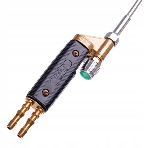 Propán Oxigén forrasztópisztoly 5db precíziós fúvókával 35 cm hosszú (fáklya) TC Technic ZW-02A