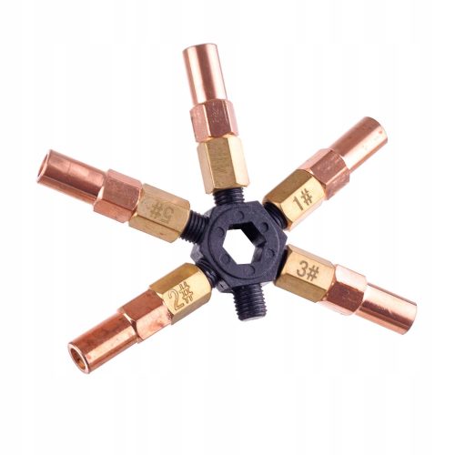 Propán Oxigén forrasztópisztoly 5db precíziós fúvókával 35 cm hosszú (fáklya) TC Technic ZW-02A