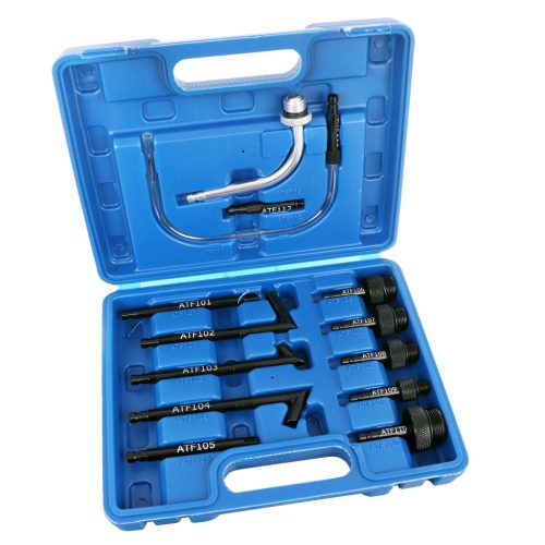 Olajcsere készlet fém adapterekkel automata sebességváltókhoz műanyag kofferben (13 darabos) TC Technic LT-QX10326