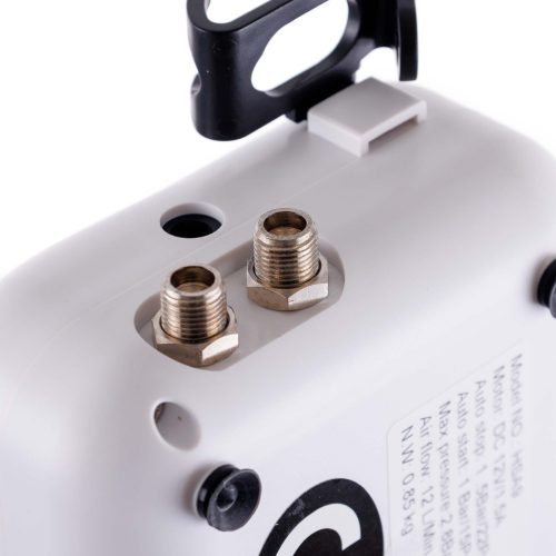 Tökéletes airbrush készlet (kompresszor, két festékszóró, tömlőkkel - automatikus leállítás + szabályozás) TC Technic HS-A9K WHITE
