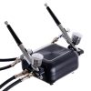 Tökéletes airbrush készlet (kompresszor, két festékszóró, tömlőkkel - automatikus leállítás + szabályozás) TC Technic HS-A9KBLACK