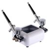 Tökéletes airbrush készlet (kompresszor, két festékszóró, tömlőkkel - automatikus leállítás + digitális szabályozás) TC Technic WHS-A10K WHITE