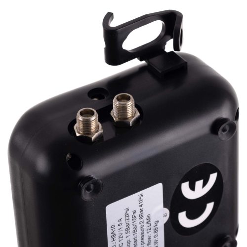  Tökéletes airbrush készlet (kompresszor, két festékszóró, tömlőkkel - automatikus leállítás + digitális szabályozás) TC Technic WHS-A10K BLACK