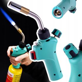   Mapp/propán gázégő gyújtáshoz és forrasztáshoz piezo gyújtóval 1900°C TC Technic 012CGA (gázpatron nélkül)