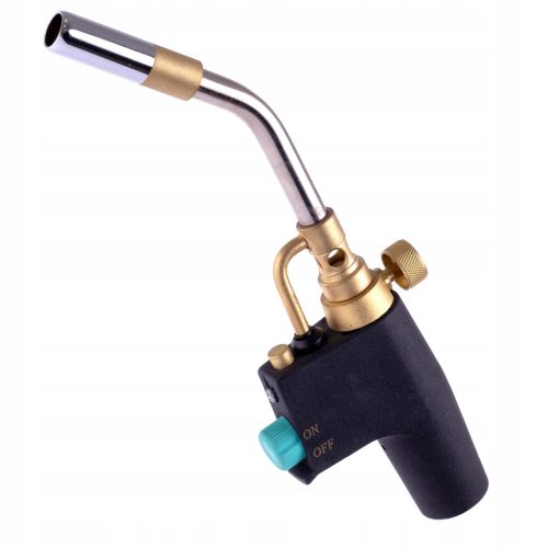 Mapp propán gázégő piezo gyújtással forrasztáshoz 3 fúvókával 2800°C  TC Technic 022CGA-SET