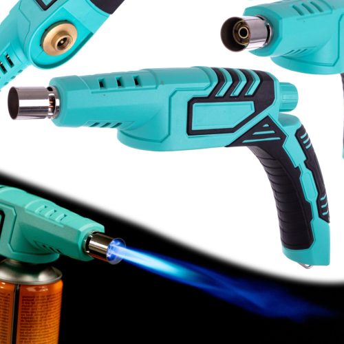 Gázégő, égőfej 7/16"-os menetes propán bután gázpatronokhoz piezo gyújtással  TC Technic PV888SP-360