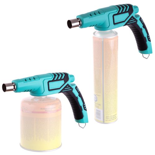 Gázégő, égőfej 7/16"-os menetes propán bután gázpatronokhoz piezo gyújtással  TC Technic PV888SP-360