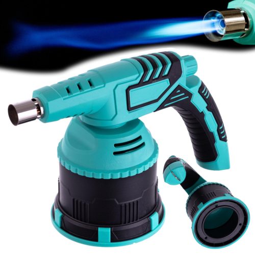 Gázégő piezo gyújtással forrasztáshoz és melegítéshez 400 ml / 190g-os átszakadó fedeles gázpatronokhoz TC Technic PD888SP-360 (patron nélkül)