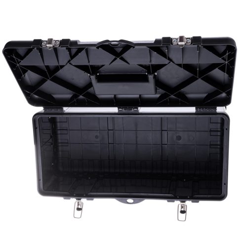 Prémium rozsdamentes acél szerszámosláda kicsi méretben - 39 cm  (Inox + ABS) TC Technic JF-302