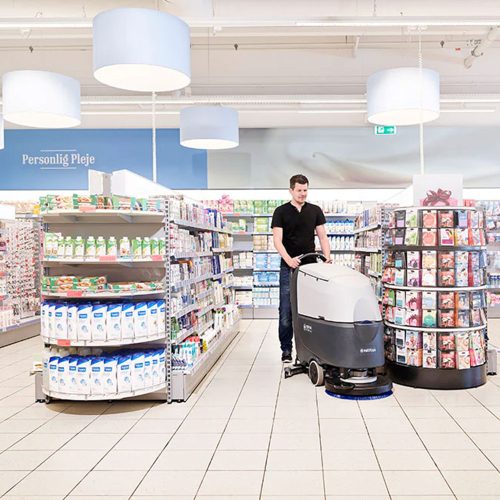 Nilfisk akkumulátoros padlótisztító gép SC530 53 BD GO FULL PKG