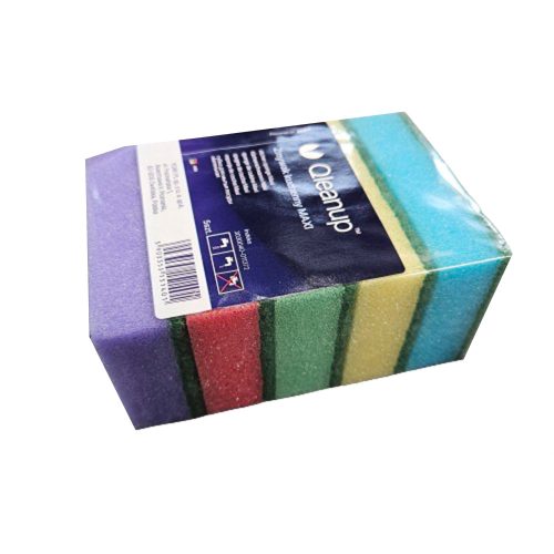 Maxi konyhai súroló szivacs csomag - QLEANUP (5 db szivacs)