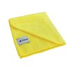 Kiváló minőségű mikroszálas törlőkendő csomag 30x30 cm, (10 darab) sárga, 250gsm - QLEANUP YELLOW