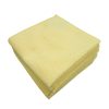 Kiváló minőségű mikroszálas törlőkendő csomag 30x30 cm, (10 darab) sárga, 250gsm - QLEANUP YELLOW