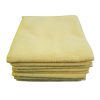Kiváló minőségű mikroszálas törlőkendő csomag 30x30 cm, (10 darab) sárga, 250gsm - QLEANUP YELLOW