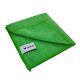 Kiváló minőségű mikroszálas törlőkendő csomag 30x30 cm, (10 darab) zöld, 250gsm - QLEANUP GREEN