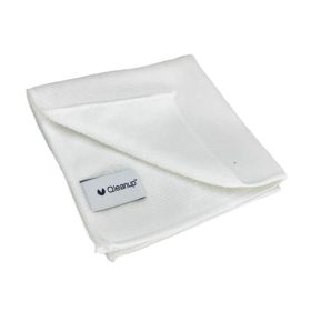   Kiváló minőségű mikroszálas törlőkendő csomag 30x30 cm, (10 darab) fehér, 250gsm - QLEANUP WHITE