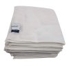 Kiváló minőségű mikroszálas törlőkendő csomag 30x30 cm, (10 darab) fehér, 250gsm - QLEANUP WHITE