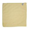 Professzionális mikroszálas törlőkendő csomag 40x40 cm, (10 darab) sárga, 280gsm  -  QLEANUP OPTI YELLOW